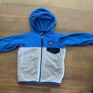 Patagonia Kids Two-Tone Fleece Hoodie